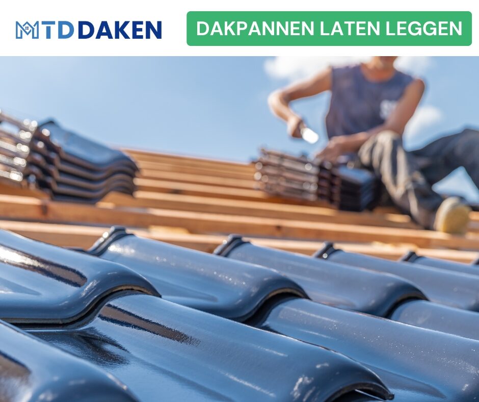 laten leggen van dakpannen